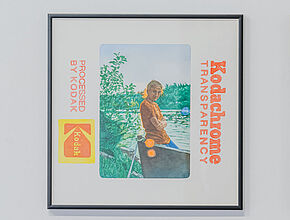 Stéphane Belzère. Diaquarelle N°68, 2021 40x40 cm, aquarelle sur papier Canson moulin du Roy 300g. crédit photo: Benjamin Roudet - Agrandir l'image (fenêtre modale)